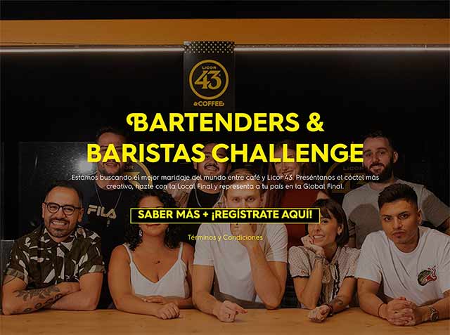 Se busca al mejor mixólogo para mezclar bebidas en combinados de Licor 43 y café en Madrid.